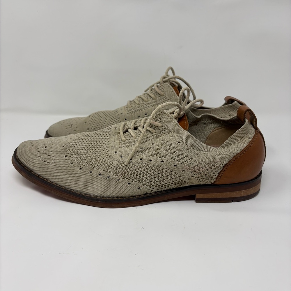 Men's Beige and Brown Loafers